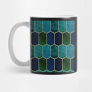 Bottle glass mosaic Mug